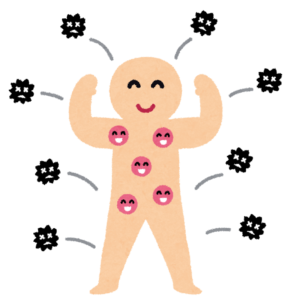風邪予防に衛気(えき)の働き